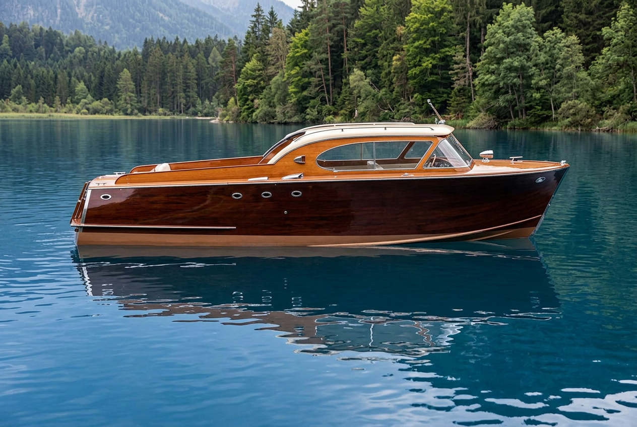 Swiss Craft stern quarter view