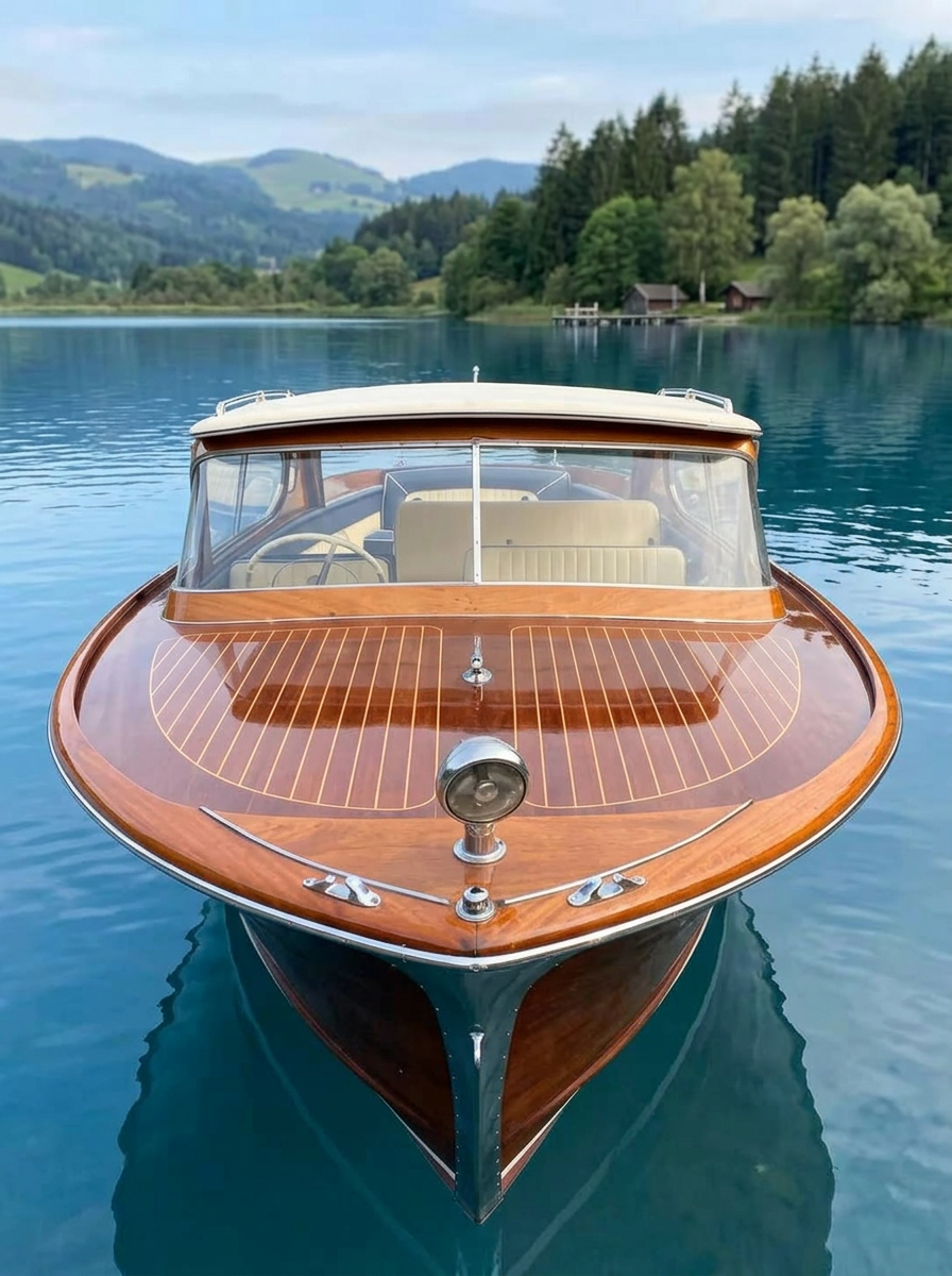 Foredeck and bow of the Swiss Craft